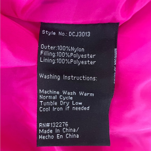 LA Coalition Metallic Puffer Barbie Pink💕 - Picture 7 of 9